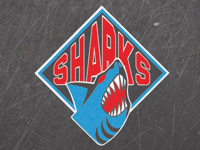 Baltimore Sharks Primary Logo baltimore lacrosse logo sharks sports
