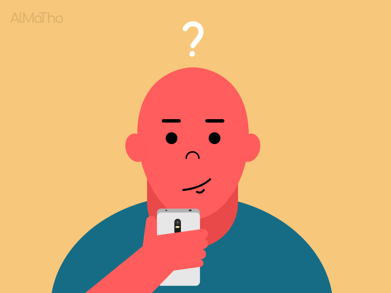 Confused??? animation colour confused design gif headturn illustration left lost man right warm