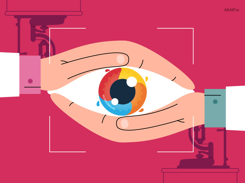 Eye Care by Alwin Mathew Thoppan on Dribbble
