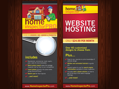 Home Inspection Software Brochure adobe creative suite advertising branding brochure flyer graphic design illustrator marketing photoshop promotion software