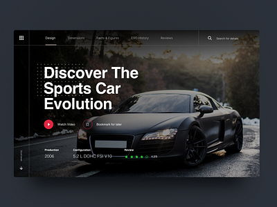 Car Landing page Design Ideas