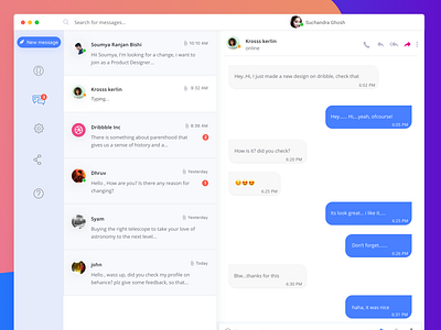 Chat App app ui