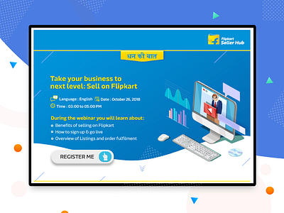 Flipkartsellerhub webinar 2019 03 27 At 11.16.48 Pm branding design illustration ui