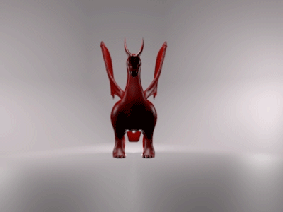 3D Drogon 3d animation 3d product model