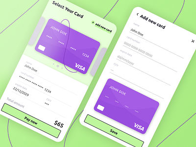 Credit Card app card credit card design e commerce figma pay payment shopping shopping process ui
