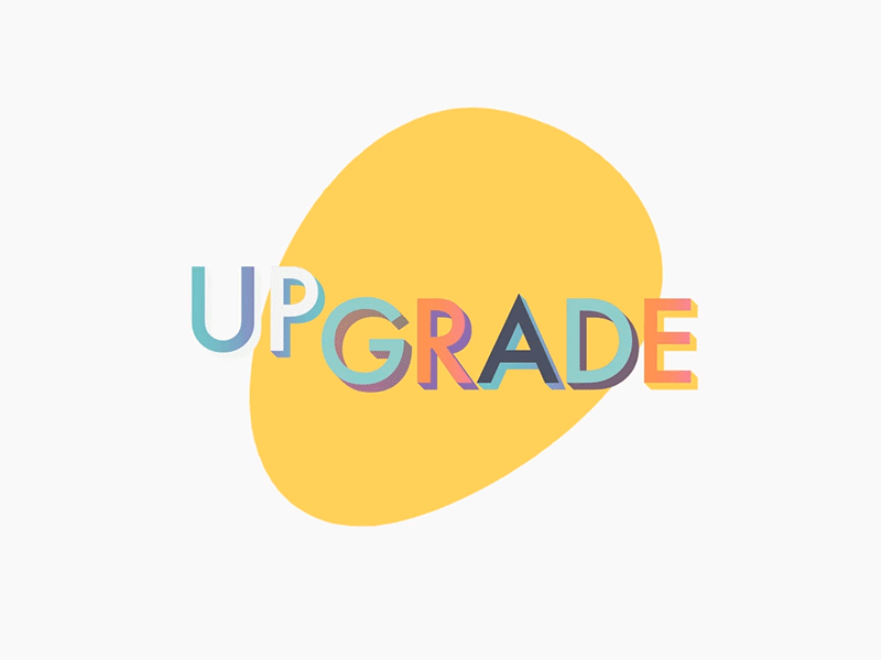 UPGRADE Branding animation brand branding logo morphing motion transitions
