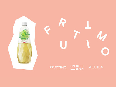 Fruttimo x Czechdesign apple beverage czech czechdesign drink fruit fruttimo juice package packaging paint watercolour