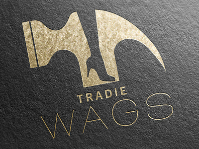 Tradie Wags Logo Design business corporate graphics design logo logo design modern tradie vector wags