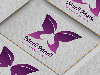 Marli Marli Early Learning Centre Logo Design business butterfly corporate graphics design logo logo design modern vector