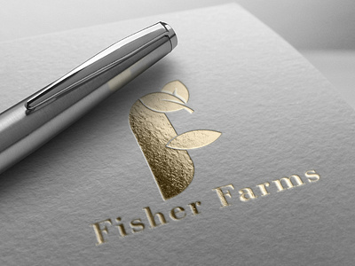 Fisher Agriculture Logo Design