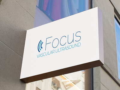 Focus Vascular Ultrasound Logo Design