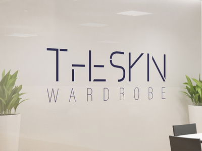 The Skin Wardrobe Logo Design business corporate graphics design logo logo design modern vector wardrobe