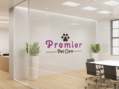 Premier Pet Care Logo Design business corporate graphics design logo logo design modern pet vector