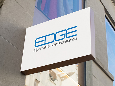 EDGE Sports & Performance Logo Design