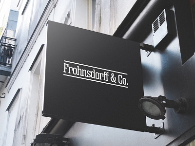 Frohnsdorff & Co. Logo Design