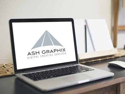Ash Graphix Logo Design
