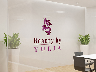 Beauty by Yulia Logo Design beauty business corporate graphics design logo logo design modern vector