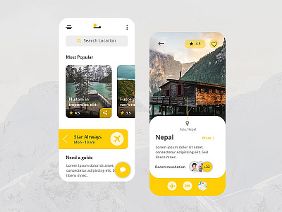 travel app mobile app design ui design ux design