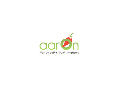 aaron logo icon design logo design