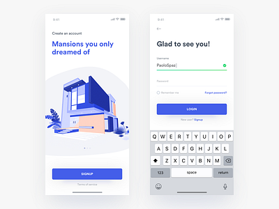 Artwork login mobile app design ui ux design ui design