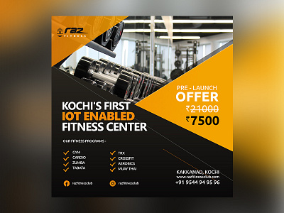 Raz Fitness Social media design