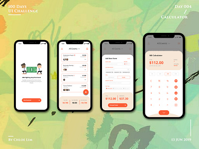 Daily UI | Day 004 :: Calculator