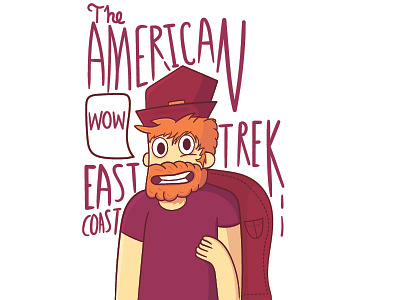 American Trek - poster and t-shirt