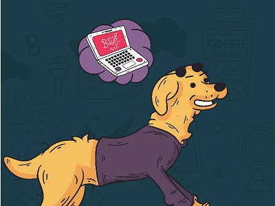 Content Club - Branding dog
