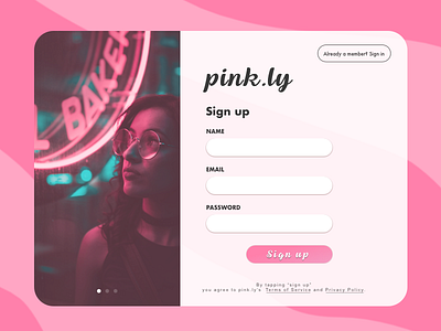 Daily UI #001 - Sign up