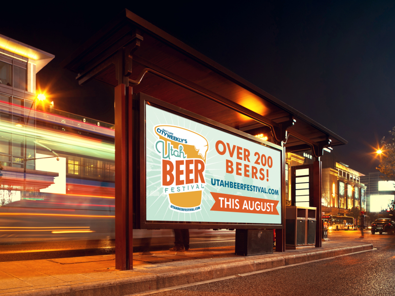 Utah Beer Fest Event Signage by Summer Montgomery on Dribbble