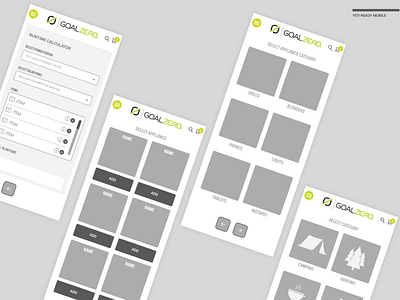 Yeti Ready Wireframe