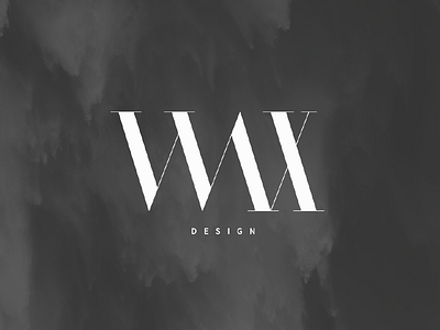 Wax Design design designer logo minimalistic simple wax