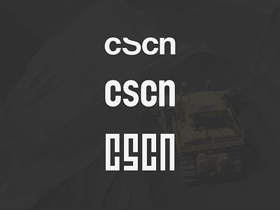 CSCN Logo Explorations branding cscn design logo mark monogram simple