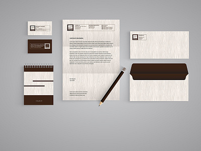 Stolar - carpenter craft company - stationery