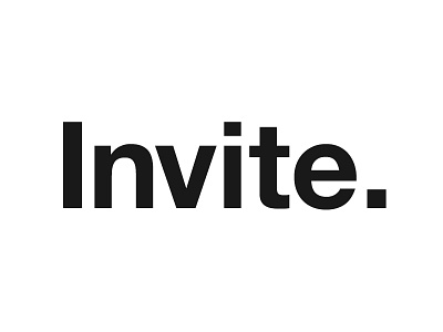 Dribbble Invite draft dribbble helvetica invitation invite prospect typography