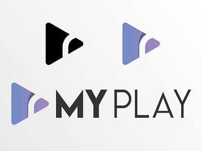 Myplay's Logoype design logo my play project