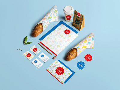 Gourmet Deli branding concept deli delicatessen design gourmet delicatessen illustration packaging supermarket