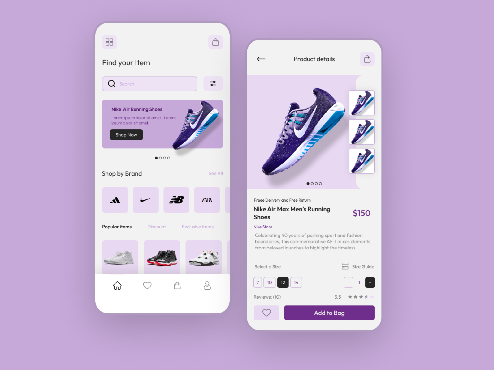 Ecommerce - Mobile App by Mohammad on Dribbble