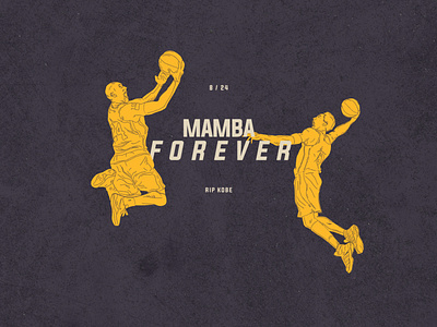 Mamba Forever art artist basketball design digitalart illustration kobebryant mascot nba sport vector