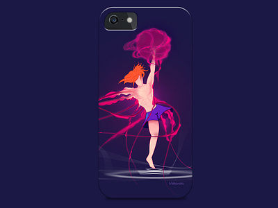 Metanoia concept cover design illustration mobile