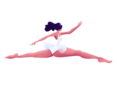 Gymnastics character concept creative daily dailyillustration design illustration minimal olympic vector visual