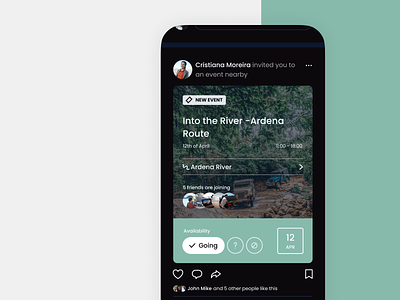 Mobile Design Social Network — Jeep Routes App