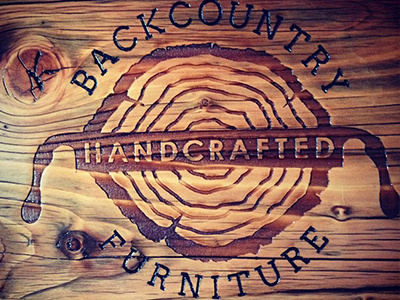 Branding...like...for realz brand brand iron branding furniture furniture logo iron logo sign signage textures wood wordmark