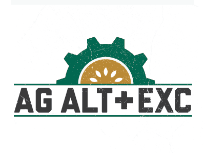 AgAlt+Exc Logo alternative energy gears logo machinery