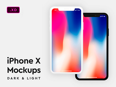 Dark & Light Iphone X Mockups (Free Download) adobexd appdesign free minimal mock up store design ui ui ux design ux ux ui ux design