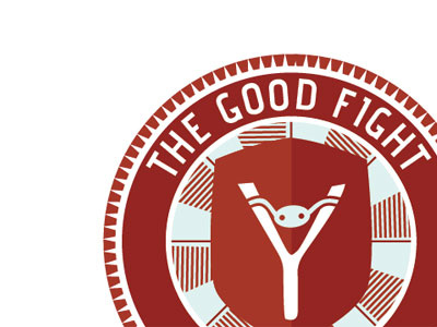 The Good Fight branding logo