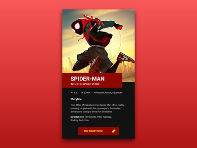 Movie Card - Spiderman Multi Verse