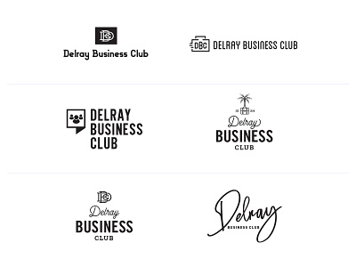 Delray Business Club business logo networking
