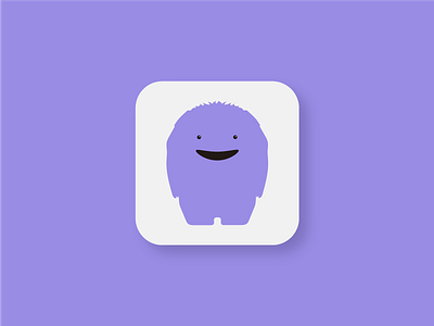 Nimo App Icon app app icon design icon logo monster purple