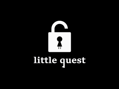 Little Quest | for SALE branding children game kids logo quest